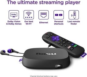 img 3 attached to Разделы управления наушниками Roku Streaming Bluetooth