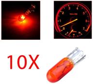 cciyu t5 37 74 286 halogen light interior 🔆 bulbs for dashboard cluster gauge instrument panel lamp, pack of 10 logo