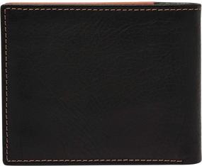 img 1 attached to 💼 Кошелек Fossil Men's RFID Bifold - мужские аксессуары и кошельки, карманы для карт и органайзеры для денег.