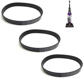 img 4 attached to 🧹 3-Pack Replacement Belt for Eureka PowerSpeed Bagless Upright Vacuum Cleaner: NEU180, NEU182, NEU186, Part # E0205 - Convenient and Compatible Option