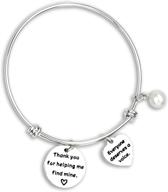 🙏 expressing gratitude: kivosliviz slp bracelet - perfect speech language pathologist & therapist gift logo