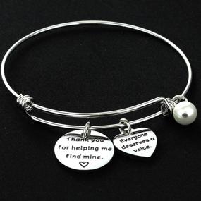 img 2 attached to 🙏 Expressing Gratitude: Kivosliviz SLP Bracelet - Perfect Speech Language Pathologist & Therapist Gift