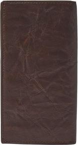 img 1 attached to 👔 Fossil Men's Execufold Wallet in Neel Brown - Upgrade Your Men's Accessories