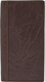 img 4 attached to 👔 Fossil Men's Execufold Wallet in Neel Brown - Upgrade Your Men's Accessories