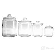 img 1 attached to Set of 2 Anchor Hocking 🏺 1-Gallon Heritage Hill Jars for Elegant Storage review by Kristen Reid