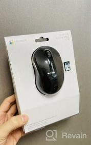 img 4 attached to Microsoft Wireless Mobile Mouse 4000 - Graphite: Compact and Convenient