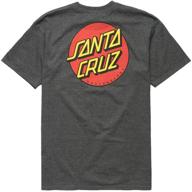 👕 santa cruz classic dot chest men's clothing: exceptional shirts for style and comfort logo