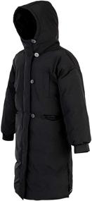 img 3 attached to Womens Winter Parkas Overcoat Outwear Women's Clothing in Coats, Jackets & Vests