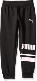 img 2 attached to Джоггеры PUMA для девочек Ebony Heather