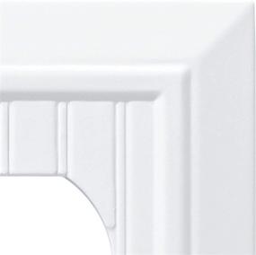 img 2 attached to 🔳 Franklin Brass W35270-PW-C Classic Beadboard Wall Plate/Switch Plate/Cover, Pure White