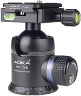📷 aoka professional panoramic ball head with quick release plate, 360-degree rotation, weight 1.08 lbs/0.49 kg, maximum load 66 lbs/30 kg, suitable for tripods, monopods, slr cameras (kk38) logo