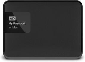 img 4 attached to 💾 WD 2TB Черный My Passport для Mac Портативный внешний жесткий диск - USB 3.0 - WDBCGL0020BSL-NESN: Надежное и эффективное решение для хранения на Mac.