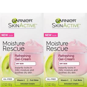 img 3 attached to 🌸 Garnier Skinactive Moisture Rescue Face Moisturizer, Pack of 2 - Ideal for Dry Skin