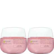 🌸 garnier skinactive moisture rescue face moisturizer, pack of 2 - ideal for dry skin logo