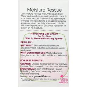 img 2 attached to 🌸 Garnier Skinactive Moisture Rescue Face Moisturizer, Pack of 2 - Ideal for Dry Skin