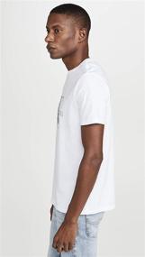 img 1 attached to Stylish Calvin Klein Sleeve Monogram T-Shirt for Men: Premium Clothing Collection