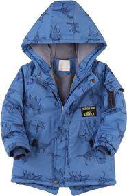 img 4 attached to Toddler Softshell Windbreaker Outdoor Insulated Outdoor Recreation in Outdoor Clothing