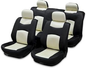 img 4 attached to ECCPP Universal Seat Cover Headrest Interior Accessories
