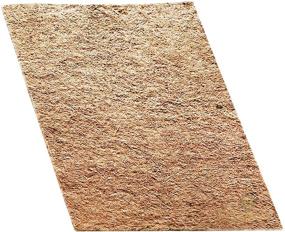 img 4 attached to 🐍 SunGrow Coco Fiber Mat for Pets: Reptile Bed, Terrarium Liner - Best for Snakes, Chameleons, Geckos