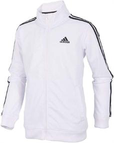 img 4 attached to Куртка Adidas Boys Tricot: Яркий выбор для мальчиков в одежде и активной экипировке