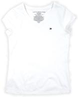 tommy hilfiger girls solid x large girls' clothing in tops, tees & blouses logo