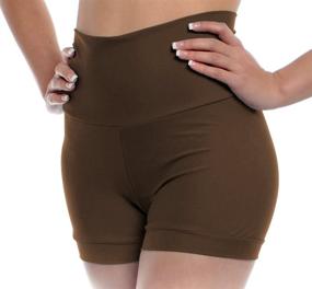 img 3 attached to Dancewear Womens Waisted X Large Stretch Sports & Fitness