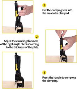 img 1 attached to 🔧 Lytool Woodworking Aluminum Welding Right Angle Tool