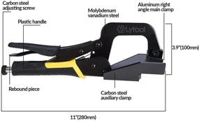 img 3 attached to 🔧 Lytool Woodworking Aluminum Welding Right Angle Tool