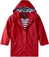 👦 wantdo lightweight hooded raincoat for boys - jackets & coats logo