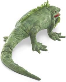 img 3 attached to 🦎 Folkmanis 2258 Iguana Hand Puppet: Unleash your child's imagination!