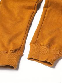 img 1 attached to 👖 Medium Boys' Timberland Fleece Jogger Sweatpants - Clothing and Pants