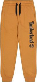 img 4 attached to 👖 Medium Boys' Timberland Fleece Jogger Sweatpants - Clothing and Pants