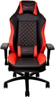 red thermaltake tt esports gaming chair: a perfect blend of comfort and style for enhanced gaming experience логотип