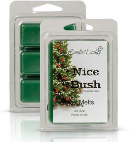 img 3 attached to 🎅 The Candle Daddy Nice Bush - Pine Blue Spruce Scent - Highly Fragrant Wax Melts - 2 oz - Dirty Santa Claus Christmas