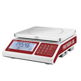 img 4 attached to 📊 American Fristaden Lab Industrial Counting Scale: High-Precision Digital Balance for Efficient Part and Coin Counting, 30kg Capacity, 0.5g Accuracy, 1 Year Warranty