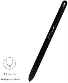 img 4 attached to 🖊️ High-Quality Replacement Touch Stylus S Pen Pointer Pen for Samsung Galaxy TabS4 S4 EJ-PT830 T835 T837 /S21 Ultra Stylus Pen + Tips/Nibs - Black
