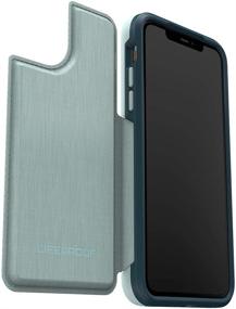 img 2 attached to LifeProof FLIP SERIES Wallet Case For IPhone 11 Pro Max - WATER LILY (SURF SPRAY/DARK JADE)