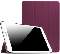 📱 fintie slim shell case for samsung galaxy tab s2 9.7 - purple ultra lightweight protective stand cover with auto sleep/wake feature logo