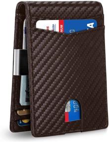 img 4 attached to Zitahli Wallet: Sleek Design with Advanced Blocking Technology – Perfect Men's Minimalist Accessory for Enhanced Capacity