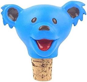 img 3 attached to 🍾 KOLLECTICO Grateful Dead Bottle Stopper - Blue: Preserve Your Drinks in Style!