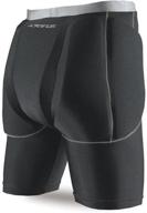 💪 seirus innovation unisex super padded shorts: ultimate protection and comfort for all logo