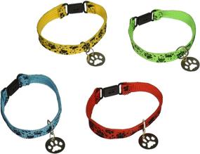 img 1 attached to 🐶 Optimized Nylon Dog Collar Bracelets - Fun Express IN-70/2702