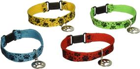 img 2 attached to 🐶 Optimized Nylon Dog Collar Bracelets - Fun Express IN-70/2702