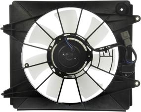 img 2 attached to 🔥 Dorman 620-245 A/C Condenser Fan Assembly for Honda Models - Black (Select)