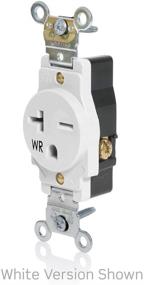 img 1 attached to Leviton W5461 W Weather Resistant Specification Self Grounding