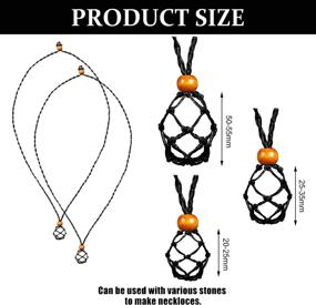 img 3 attached to 💎 Adjustable Crystal Necklace Supplies for Beading & Jewelry Making