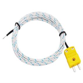 img 2 attached to 🌡️ Twidec/4Pcs 3M K-Type Mini-Connector Sensor Probe for Thermocouple Thermometer & Meter – Temperature Range: -50~400°C (-58~752℉) TP-W-4PCS: High-Performance Temperature Sensors for Accurate Readings