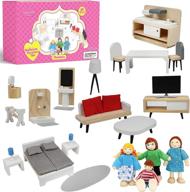 beverly hills dollhouse furniture figures: enhance your miniature world logo