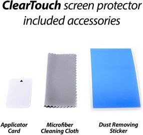 img 1 attached to BoxWave ClearTouch Anti-Glare Screen Protector for Sony XAV-AX1000 - 2-Pack Matte Film Skin with Anti-Fingerprint Protection