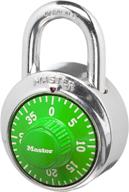secure your locker with master lock 1505d combination padlock - 1 pack, assorted colors logo